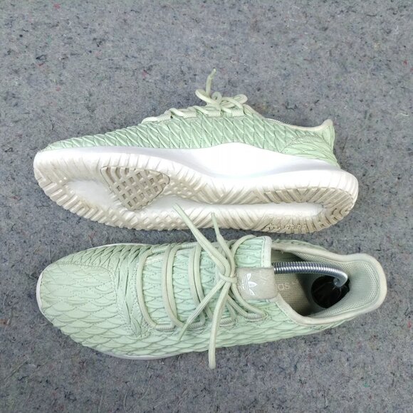 Adidas Tubular Shadow Womens Size 10 Running Shoes Linen Green BB8867 Sneaker - Picture 5 of 10